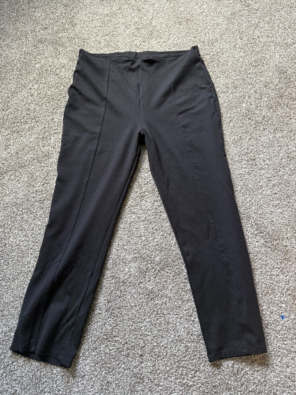 Black Pull-On Halara Work Pants